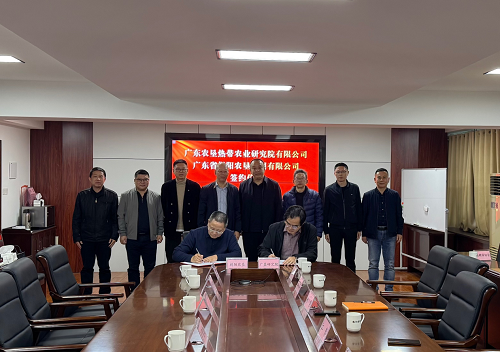 揭陽(yáng)農(nóng)墾與廣墾研究院、省耕保協(xié)會(huì)舉行簽約儀式